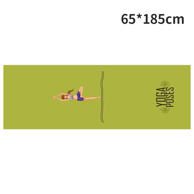 Microfibre Yoga Towel, 63 x 185 cm
