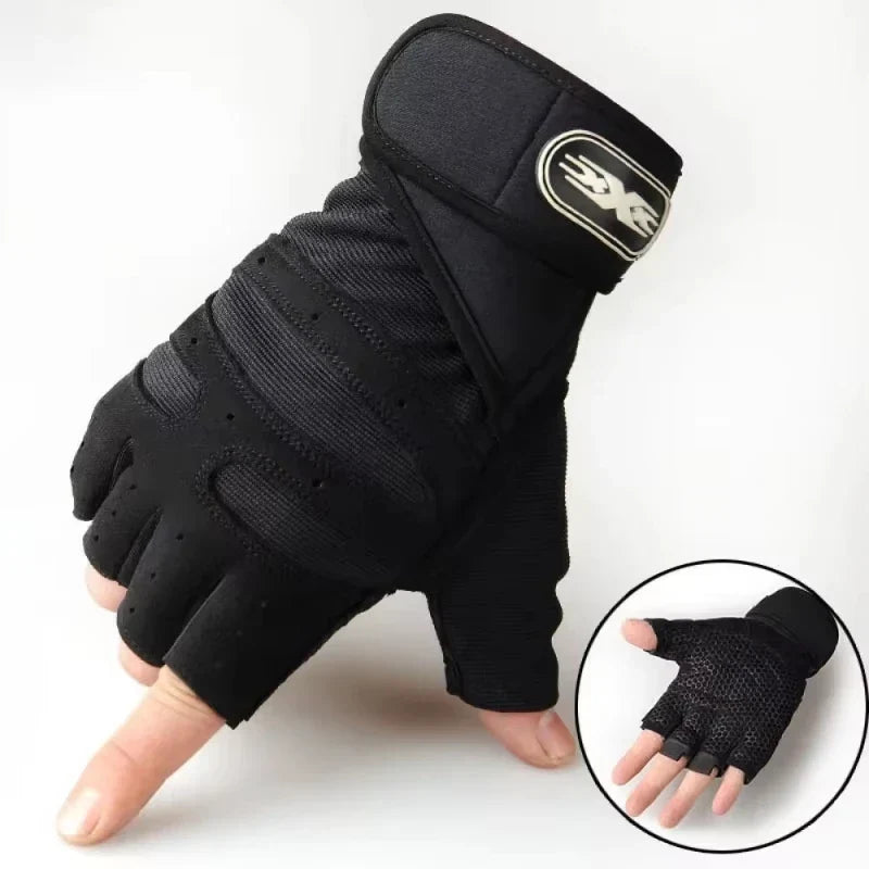 Weight Lifting Gloves with Wrist Support, Sizes M to XL