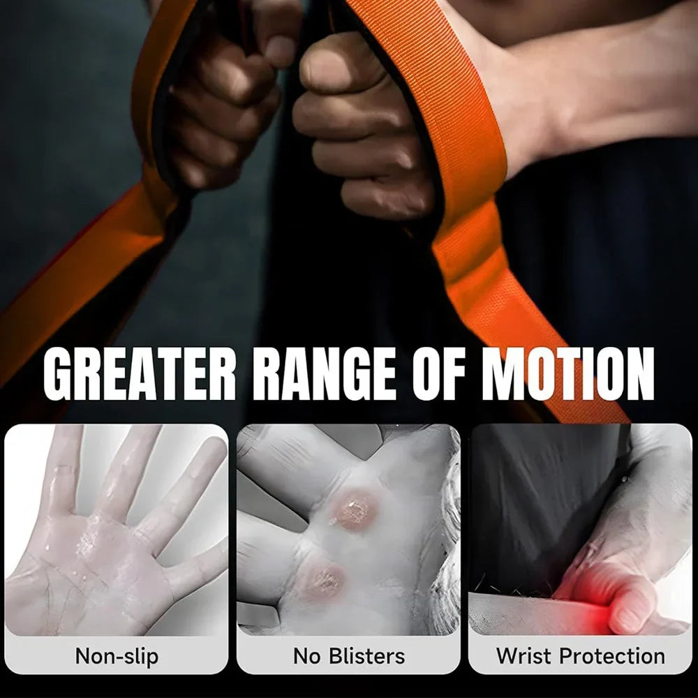 Triceps Rope Cable Attachment, Orange