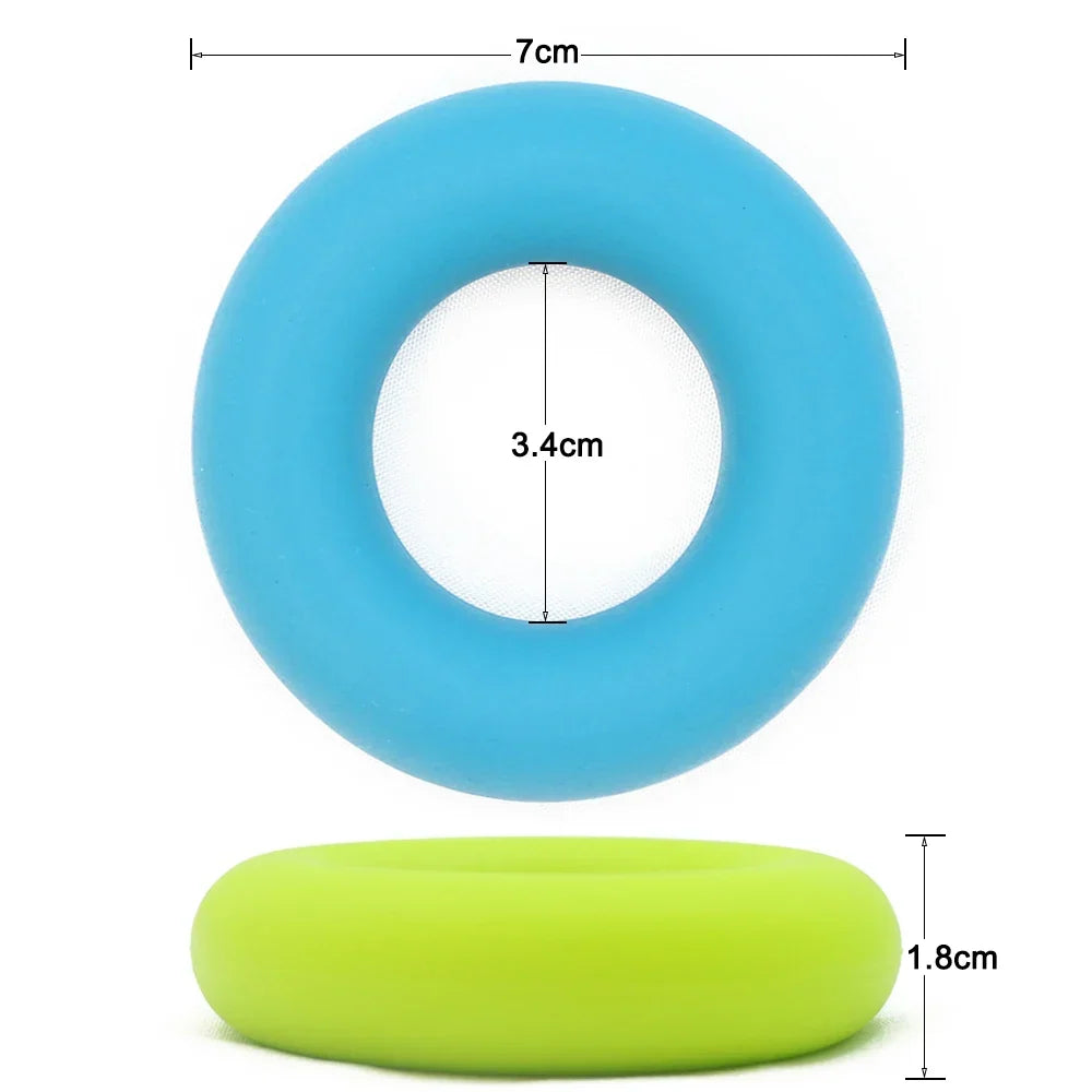 Silicone Gripping Ring, 30 to 60 lb, Six Grades
