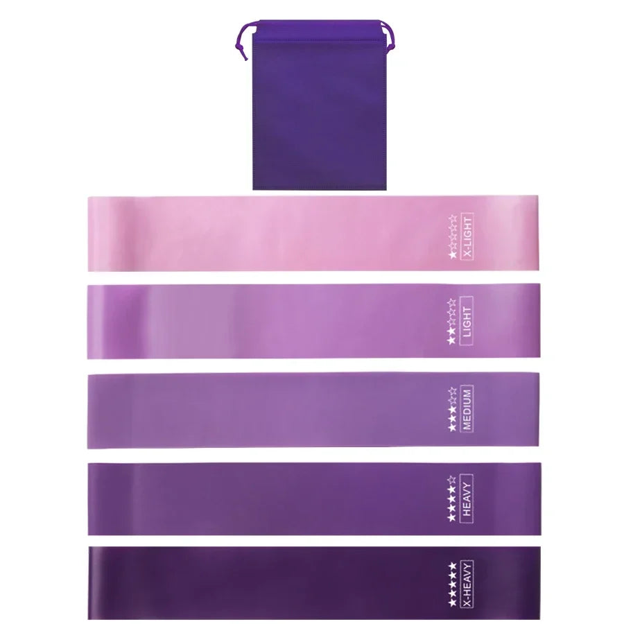 Five-Level Resistance Loop Band Set