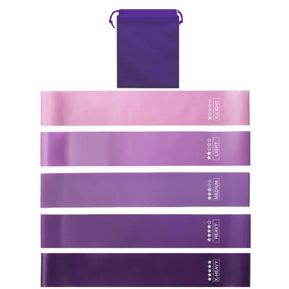 Five-Level Resistance Loop Band Set