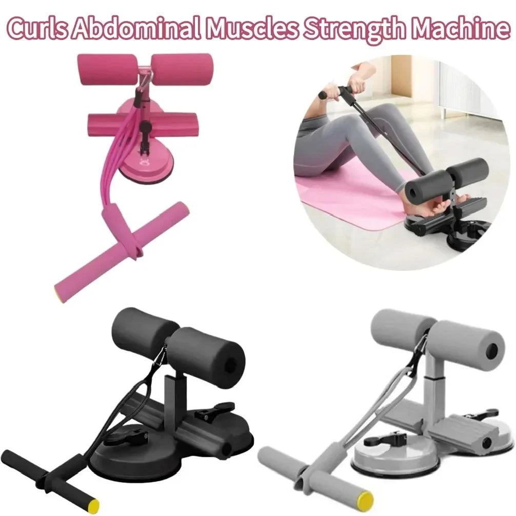 Suction Cup Sit-Up Bar, Three Configurations