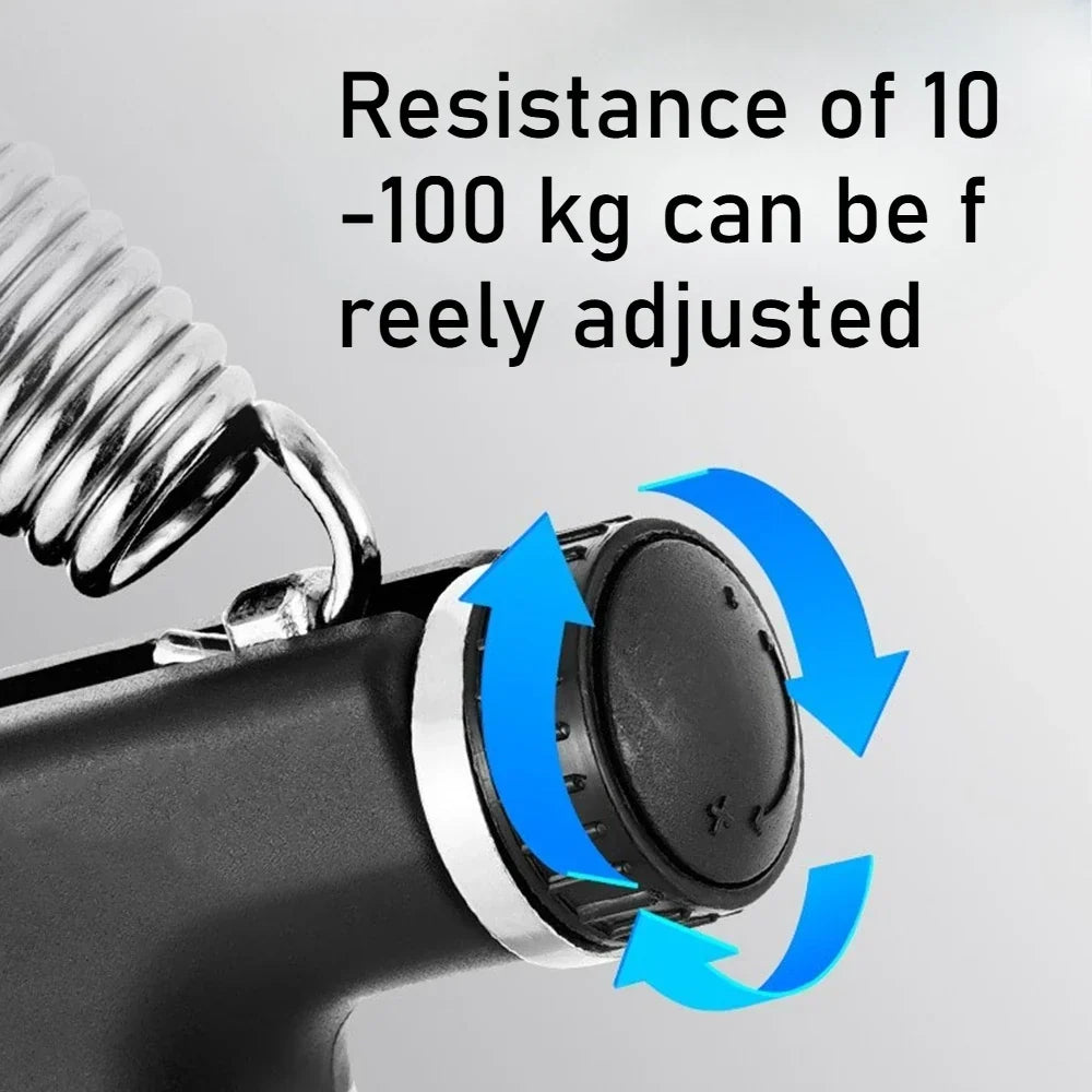 Adjustable Grip Strength Trainer, Single or 5 Pack