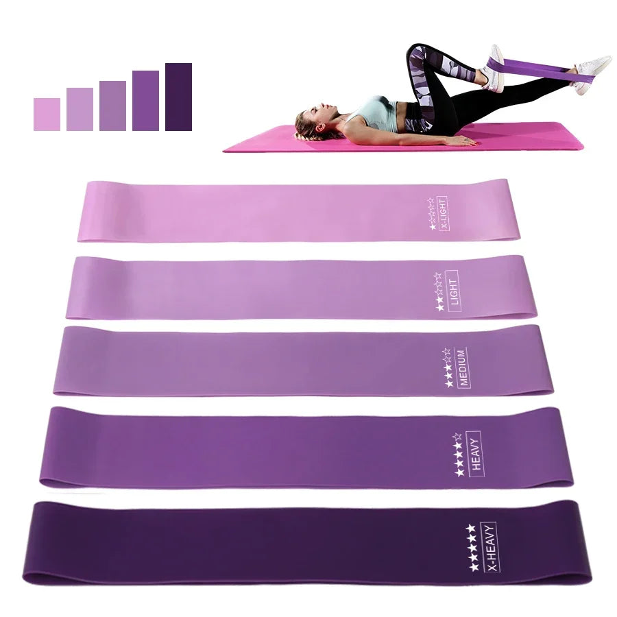 Five-Level Resistance Loop Band Set