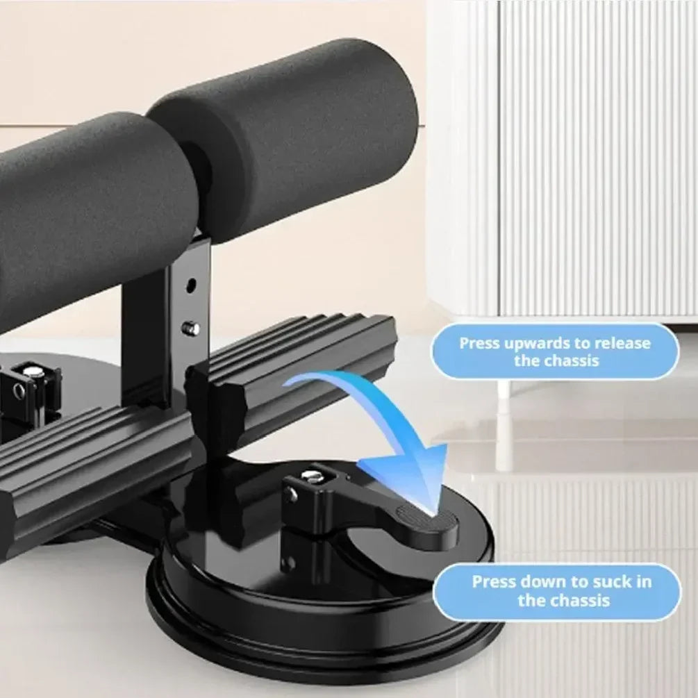 Suction Cup Sit-Up Bar, Three Configurations