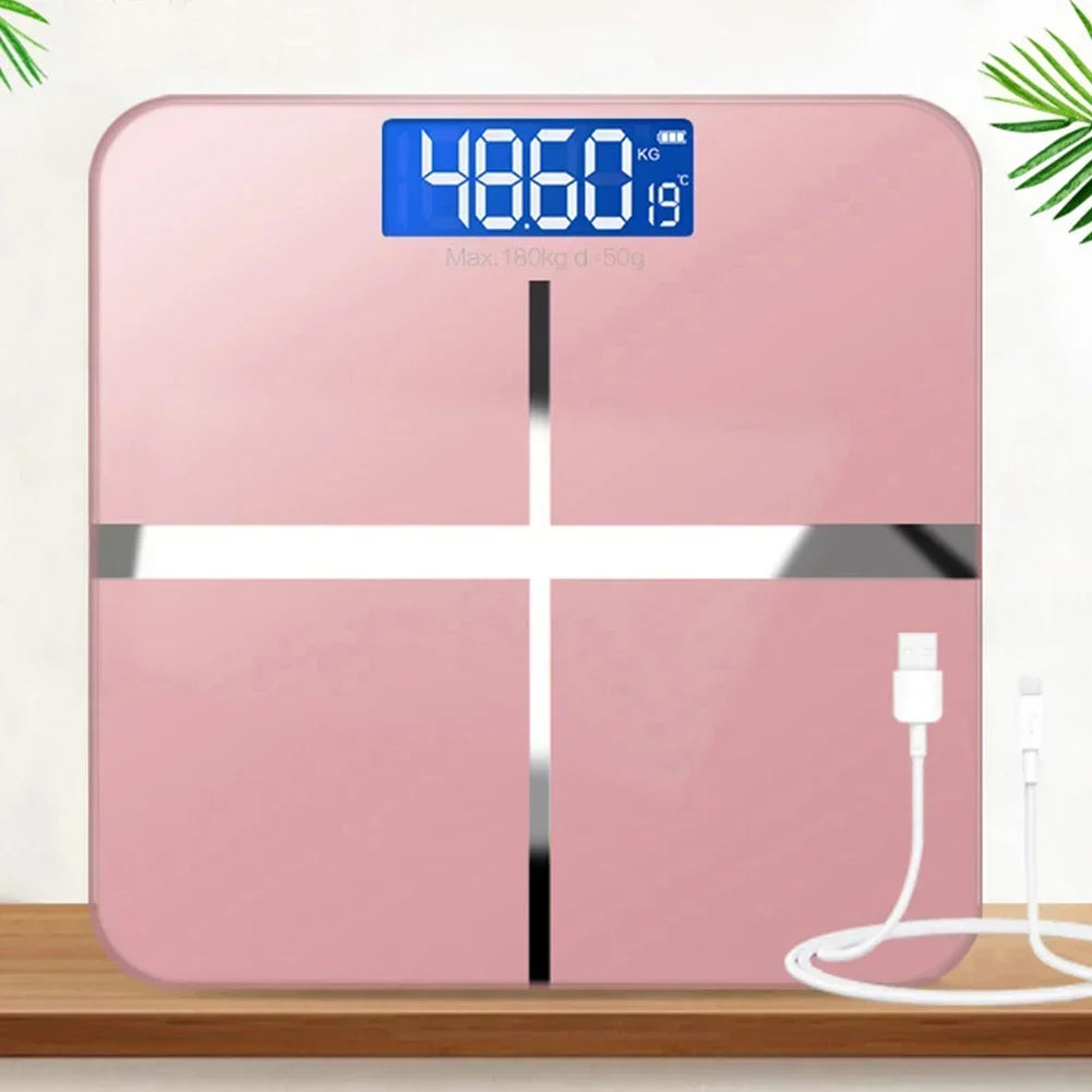 Digital Bathroom Scale, LED Display, 150 kg