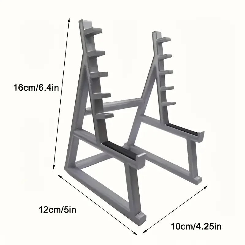 Barbell Pen Holder, Iron, Multiple Designs