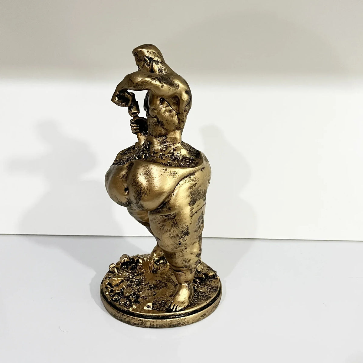 Resin Muscle Figure Ornament, Gym Desk Decor