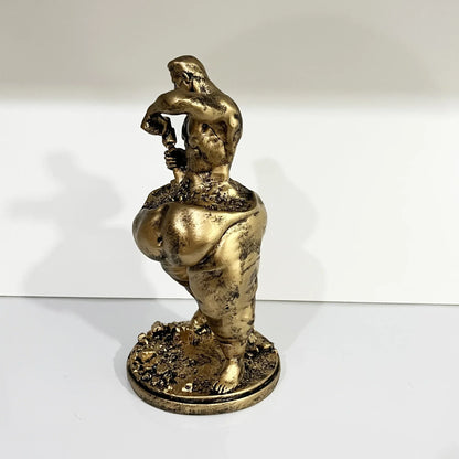 Resin Muscle Figure Ornament, Gym Desk Decor