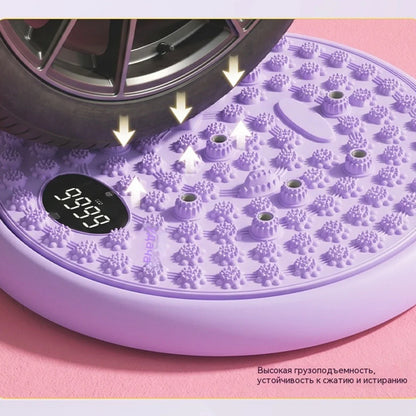 Twisting Disc with Textured Foot Surface, Four Options