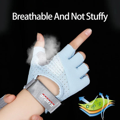 Breathable Ice Silk Training Gloves, Sizes S to L