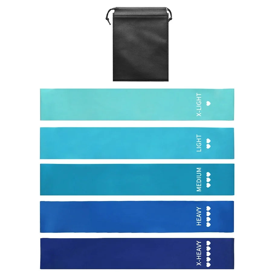 Five-Level Resistance Loop Band Set