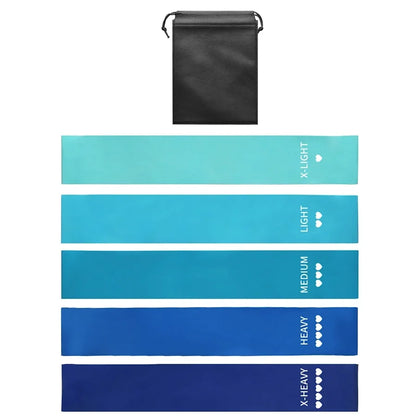 Five-Level Resistance Loop Band Set