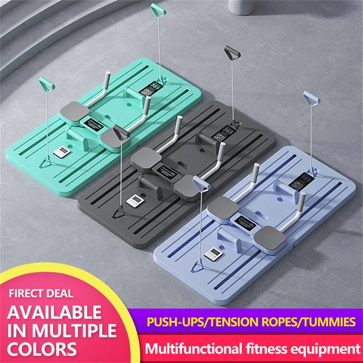Multifunctional Pilates Abdominal Board, Four Colours