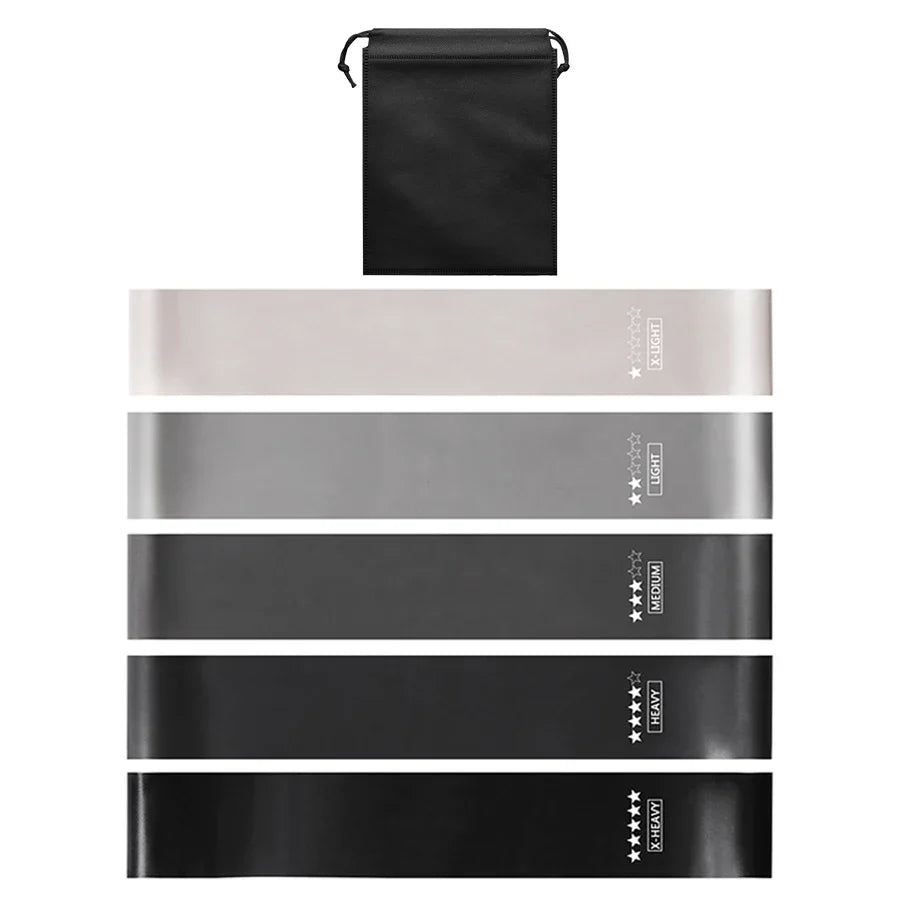 Five-Level Resistance Loop Band Set