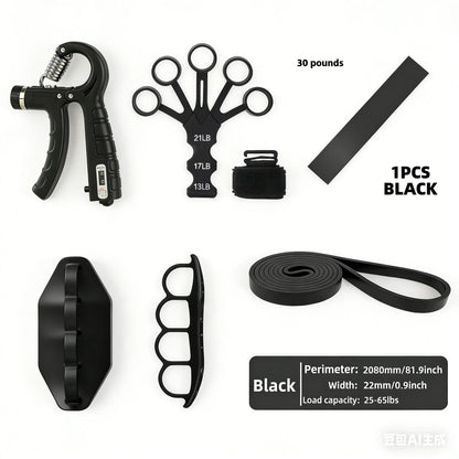 Counting Grip Strengthener with Adjustable Resistance