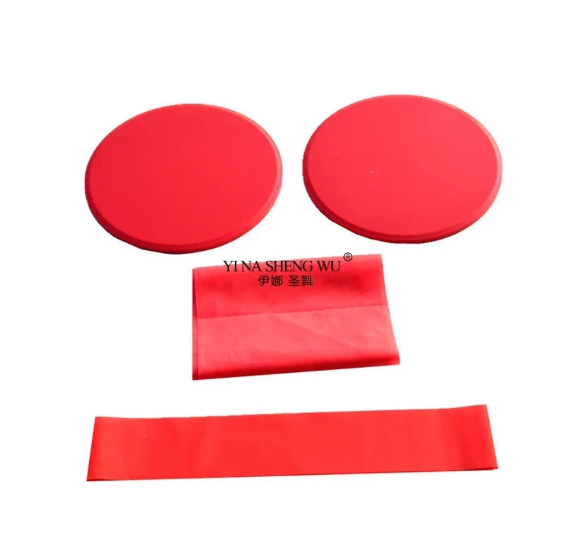 Three-Piece Sliding Disc and Resistance Band Set