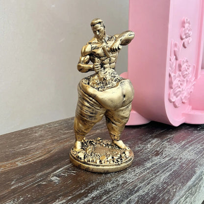 Resin Muscle Figure Ornament, Gym Desk Decor