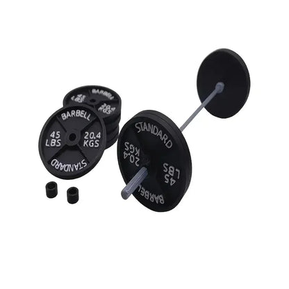 Barbell Pen Holder, Iron, Multiple Designs