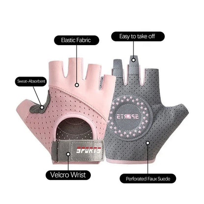 Breathable Ice Silk Training Gloves, Sizes S to L
