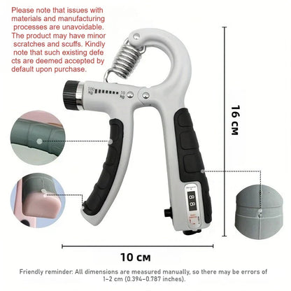 Adjustable Grip Strength Trainer, Single or 5 Pack