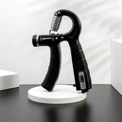 Counting Grip Strengthener with Adjustable Resistance