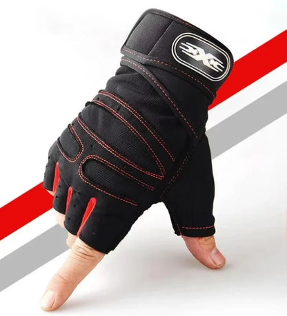 Weight Lifting Gloves with Wrist Support, Sizes M to XL
