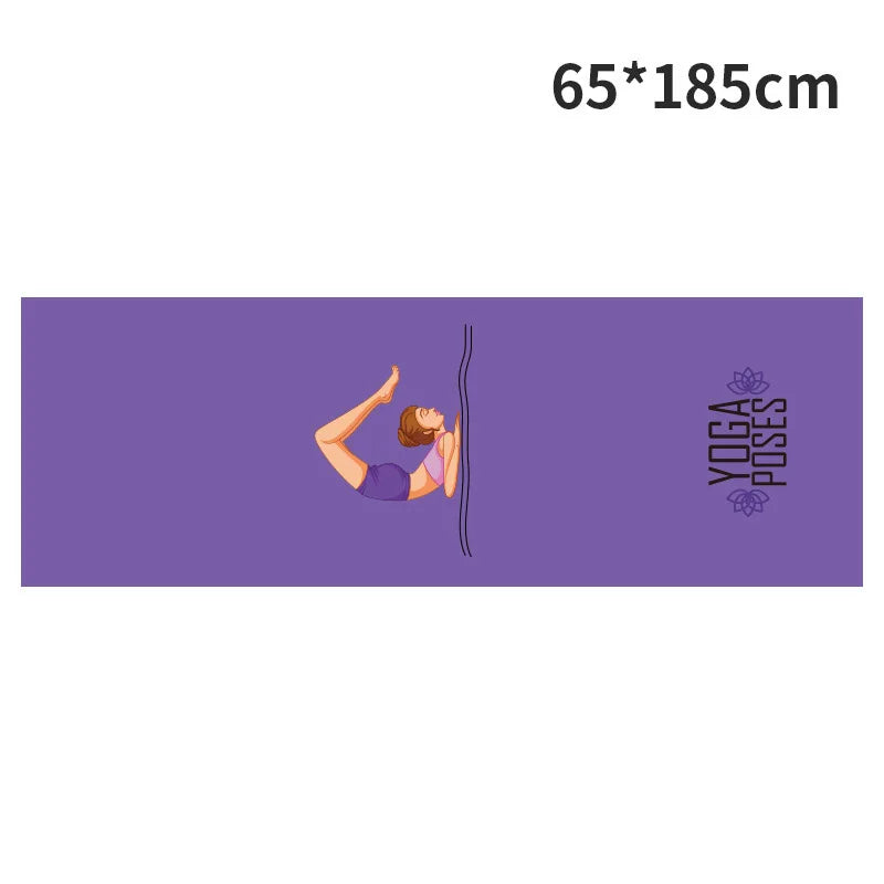 Microfibre Yoga Towel, 63 x 185 cm