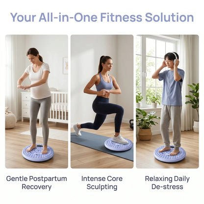 Twisting Disc with Textured Foot Surface, Four Options