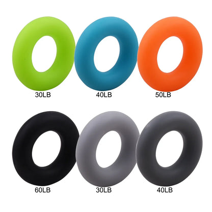 Silicone Gripping Ring, 30 to 60 lb, Six Grades