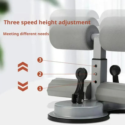 Suction Cup Sit-Up Bar, Three Configurations
