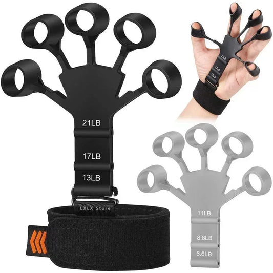 Finger Trainer for Guitar and Hand Strength, Six Colours