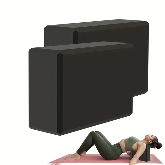 High Density Foam Yoga Blocks, Two Colours