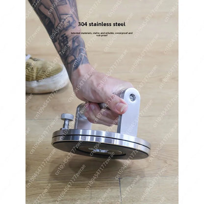 Stainless Steel Rotating Push-Up Handles