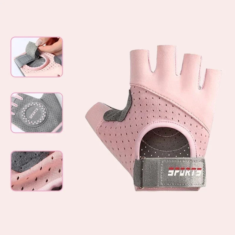 Breathable Ice Silk Training Gloves, Sizes S to L