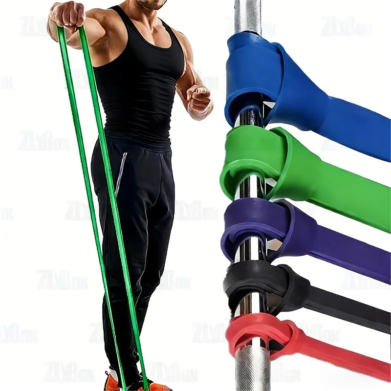Resistance Band Set, 5 to 125 lb, Five Levels