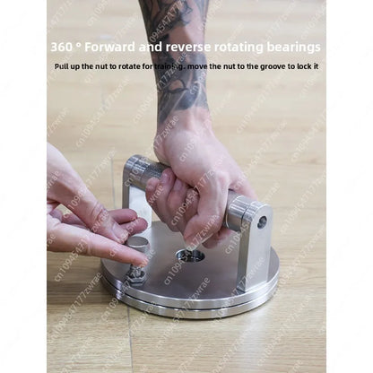 Stainless Steel Rotating Push-Up Handles