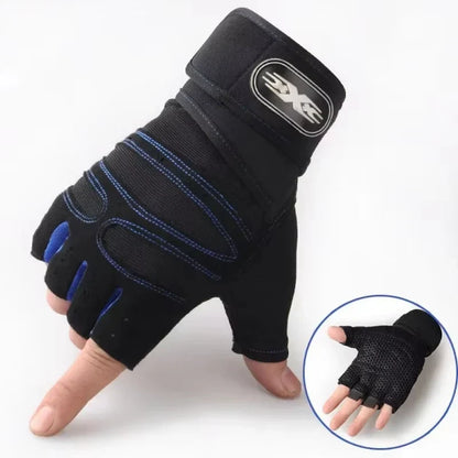 Weight Lifting Gloves with Wrist Support, Sizes M to XL